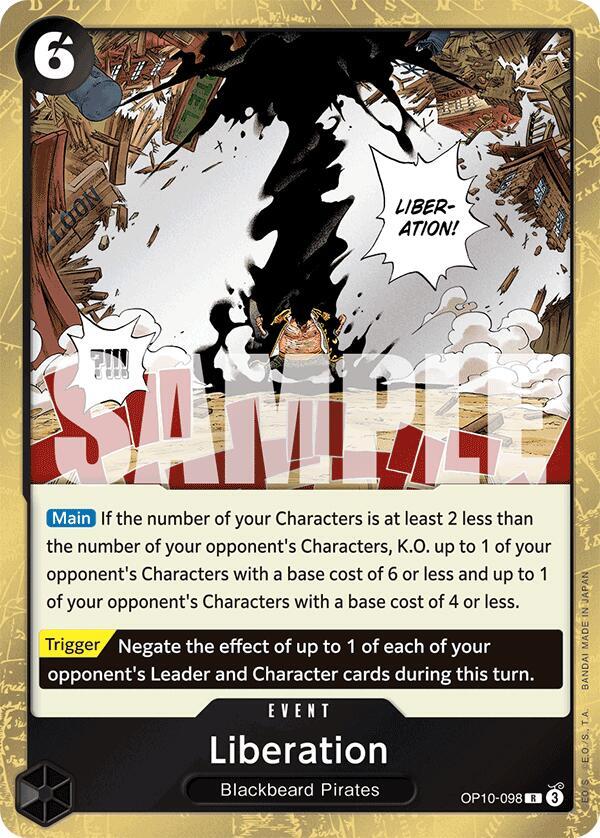 Liberation OP10-098 Royal Blood Card