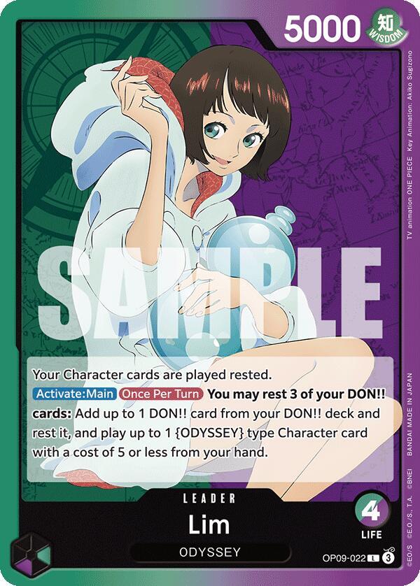Lim (022) OP09-022 Emperors in the New World Card