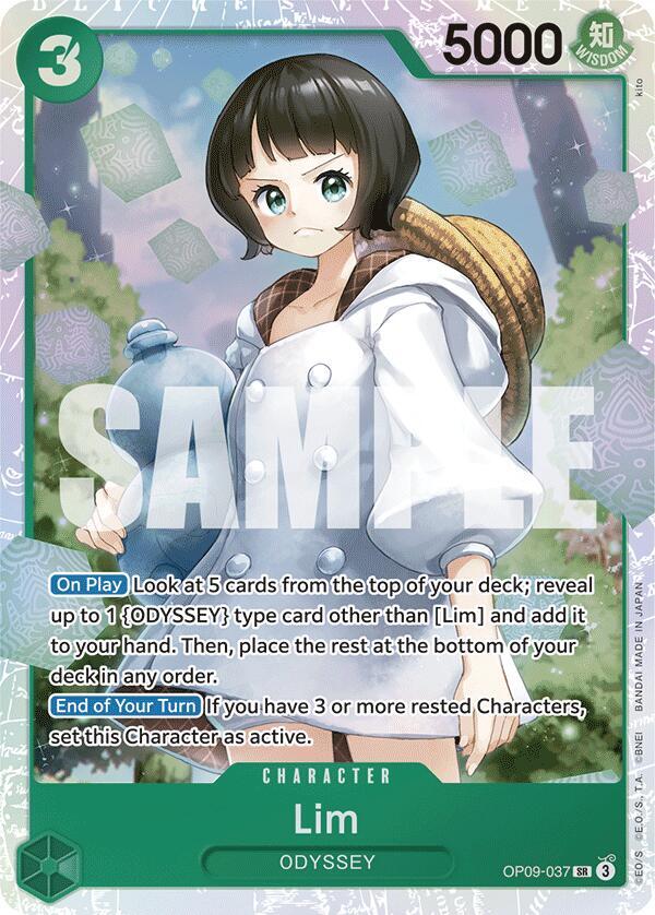 Lim (037) OP09-037 Emperors in the New World Card