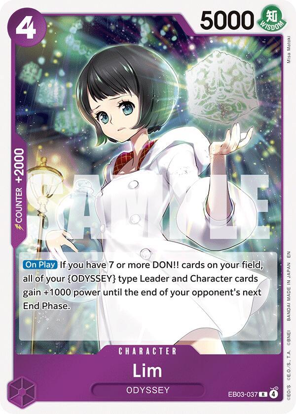 Lim EB03-037 Extra Booster: One Piece Heroines Edition Card