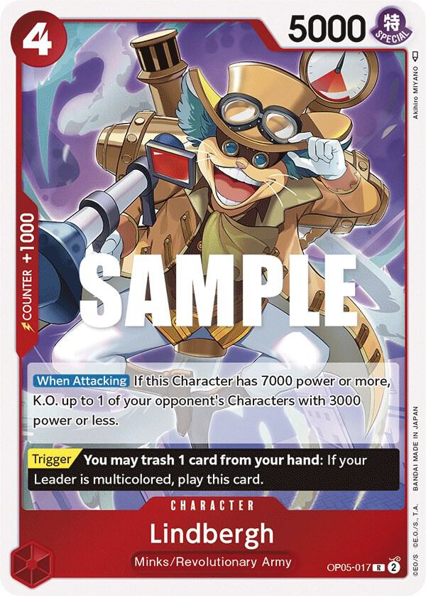 Lindbergh OP05-017 Awakening of the New Era Card