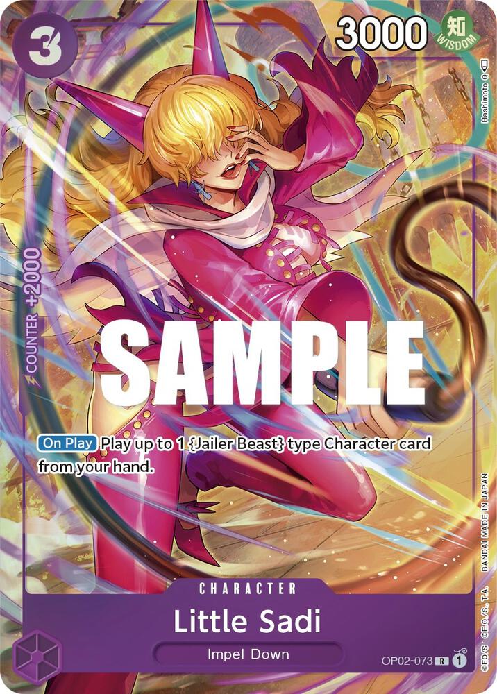 Little Sadi (Alternate Art) OP02-073 Paramount War Card