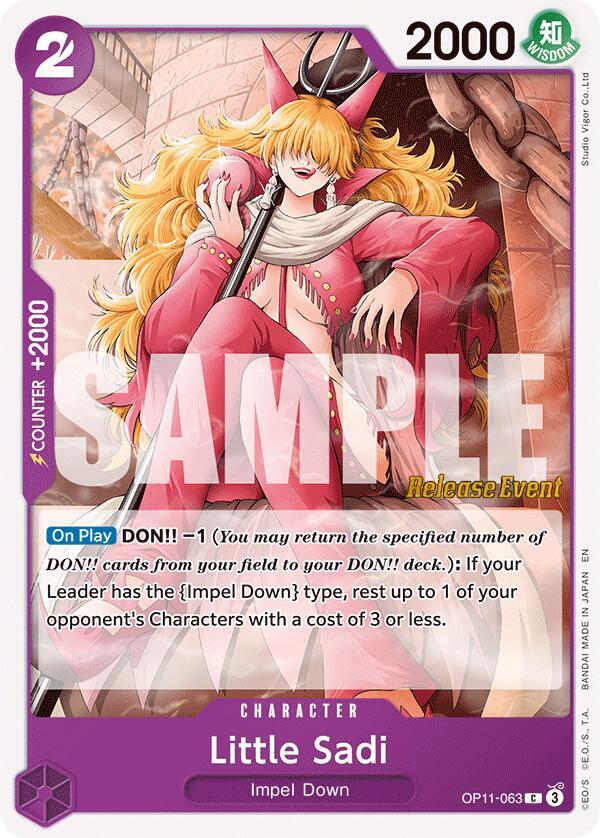 Little Sadi OP11-063 A Fist of Divine Speed Release Event Cards Card