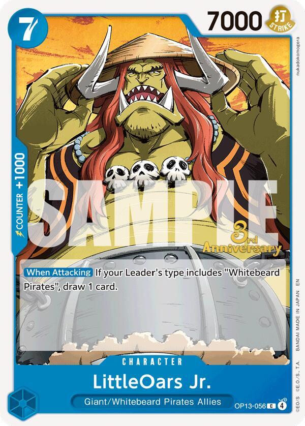 LittleOars Jr. OP13-056 Carrying On His Will: 3rd Anniversary Tournament Cards Card