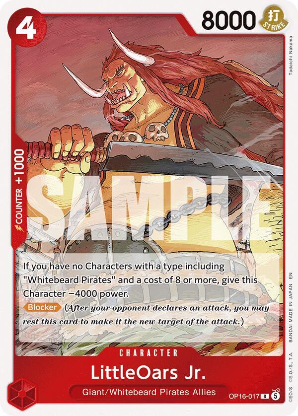 LittleOars Jr. OP16-017 The Time of Battle Card