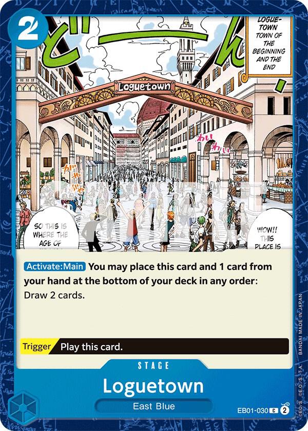 Loguetown EB01-030 Extra Booster: Memorial Collection Card