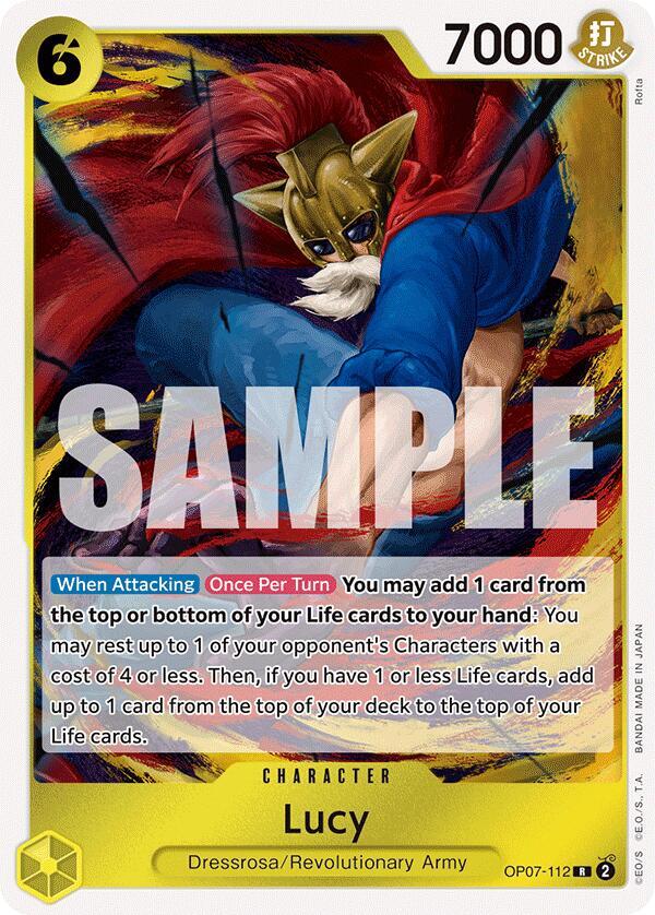 Lucy OP07-112 500 Years in the Future Card