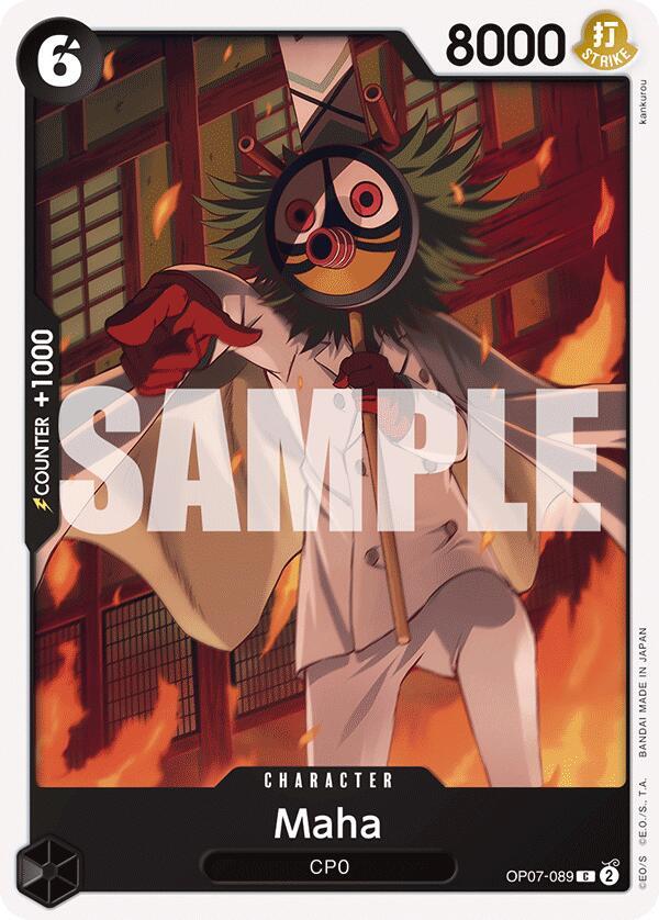 Maha OP07-089 500 Years in the Future Card