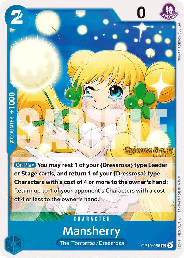Mansherry OP10-056 Royal Blood Release Event Cards Card