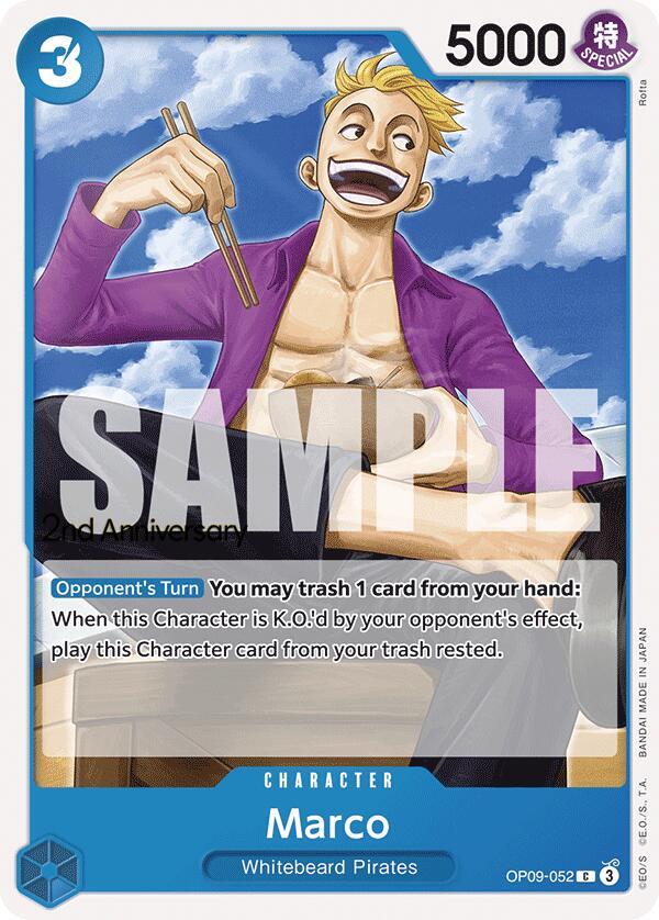 Marco OP09-052 Emperors in the New World: 2nd Anniversary Tournament Cards Card