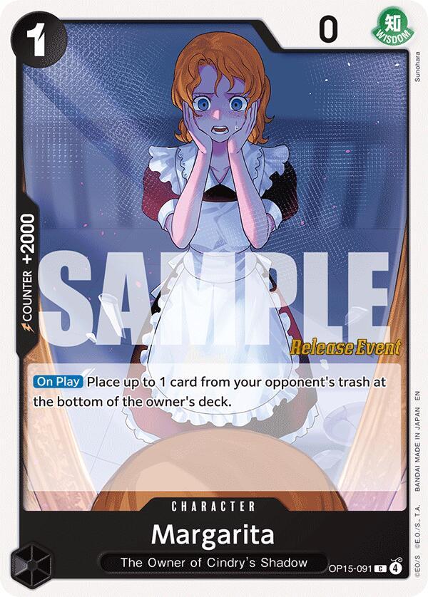Margarita OP15-091 Adventure on Kami's Island Release Event Cards Card