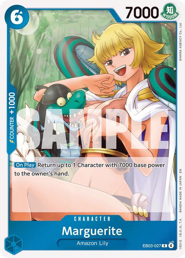Marguerite EB03-027 Extra Booster: One Piece Heroines Edition Card