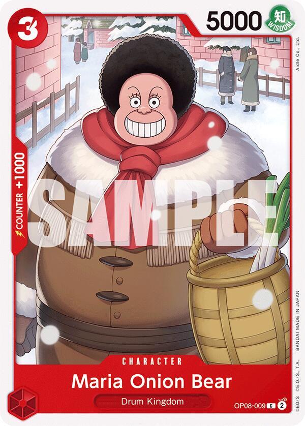 Maria Onion Bear OP08-009 Two Legends Card