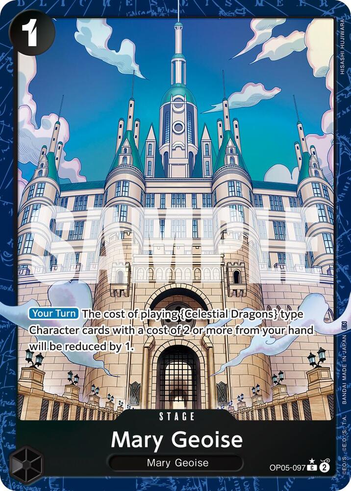 Mary Geoise (Alternate Art) OP05-097 Premium Booster -The Best- Vol. 2 Card