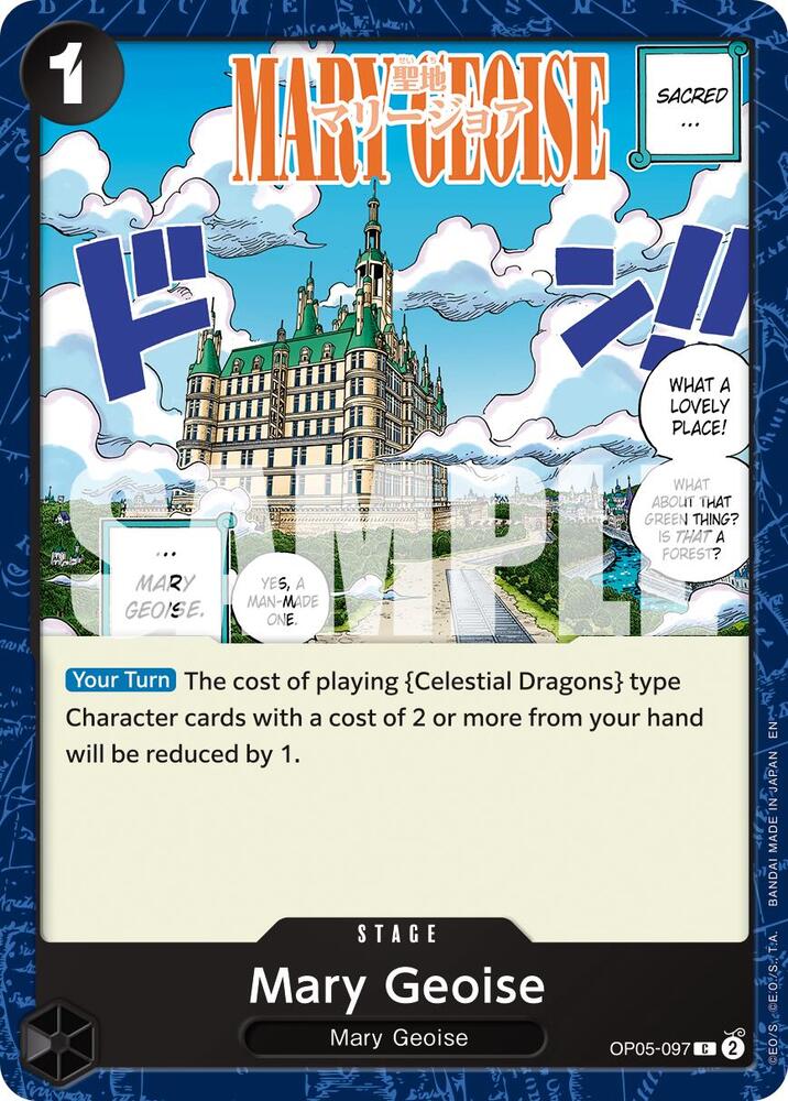 Mary Geoise (Reprint) OP05-097 Premium Booster -The Best- Vol. 2 Card