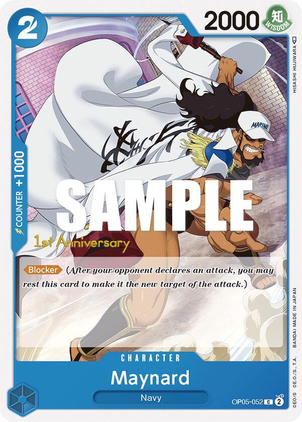 Maynard OP05-052 Awakening of the New Era: 1st Anniversary Tournament Cards Card