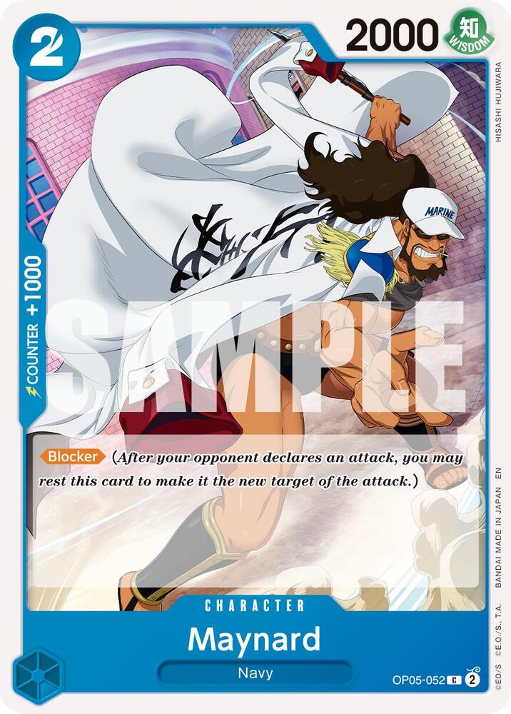 Maynard (Reprint) OP05-052 Premium Booster -The Best- Vol. 2 Card