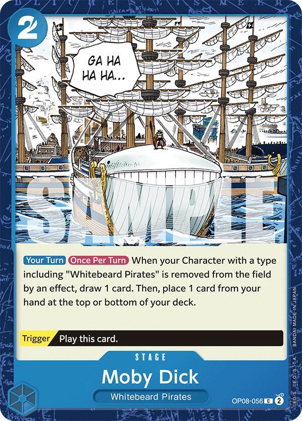 Moby Dick OP08-056 Two Legends Card