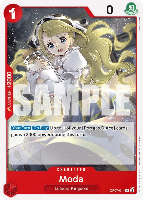 Moda OP07-014 500 Years in the Future Card
