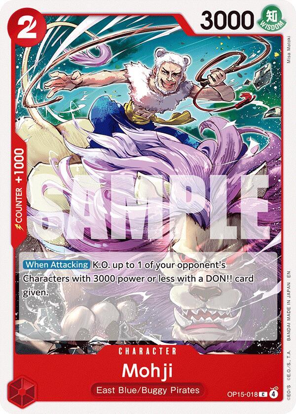Mohji OP15-018 Adventure on Kami's Island Card