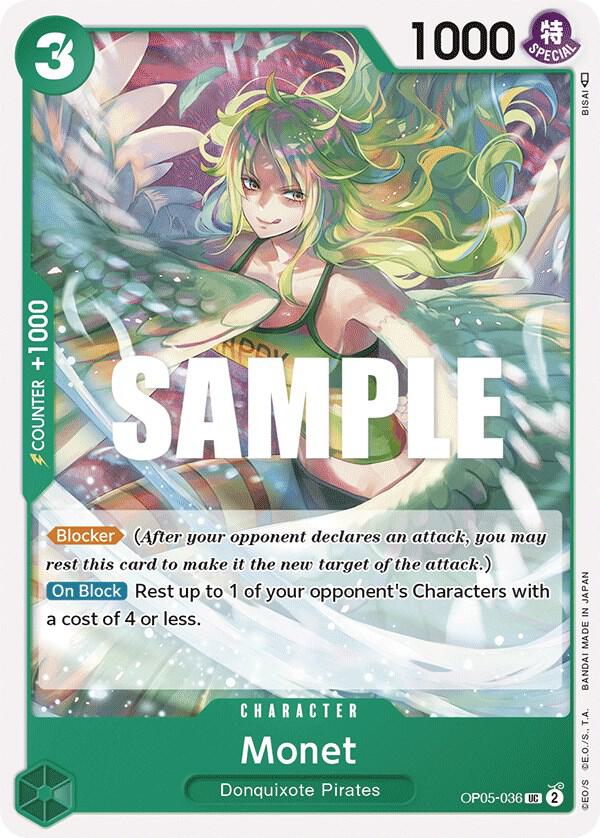 Monet OP05-036 Awakening of the New Era Card