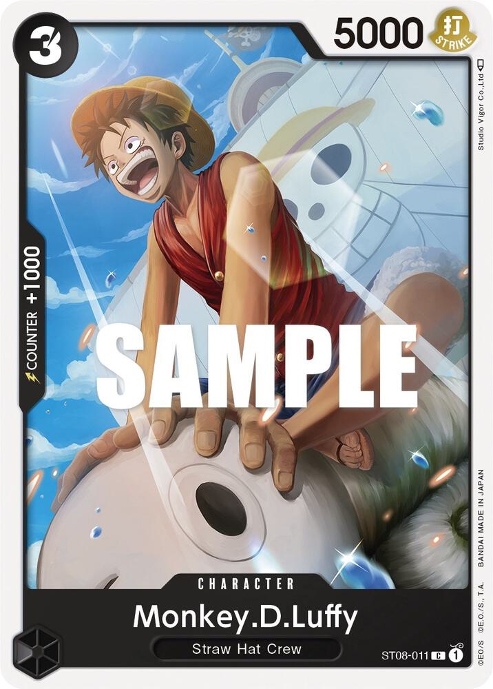 Monkey.D.Luffy (011) ST08-011 Starter Deck 8: Monkey.D.Luffy Card
