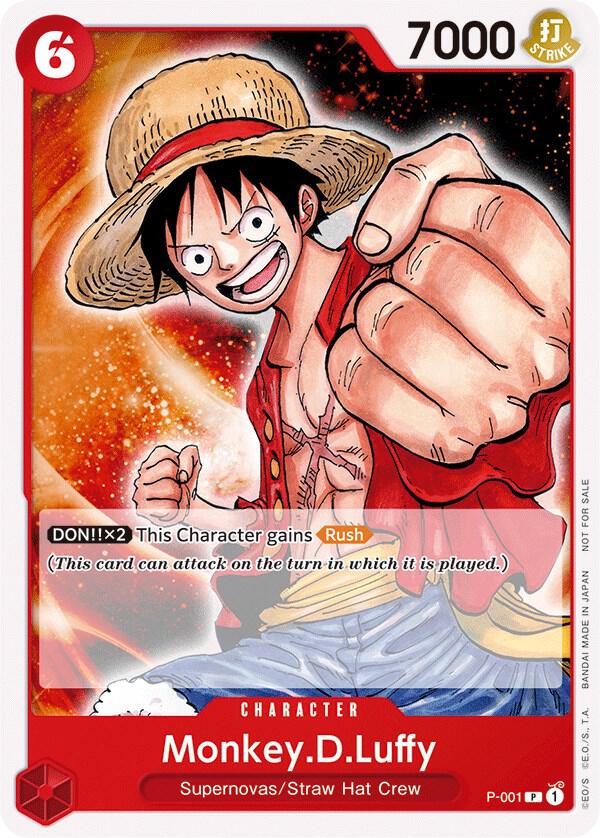 Monkey.D.Luffy (Promotion Pack 2022) P-001 One Piece Promotion Cards Card