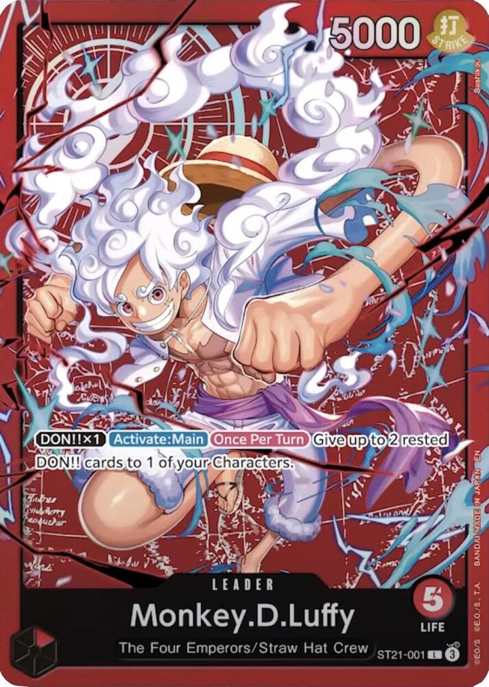 Monkey.D.Luffy - ST21-001 (Luffy Deck) ST21-001 Learn Together Deck Set Card