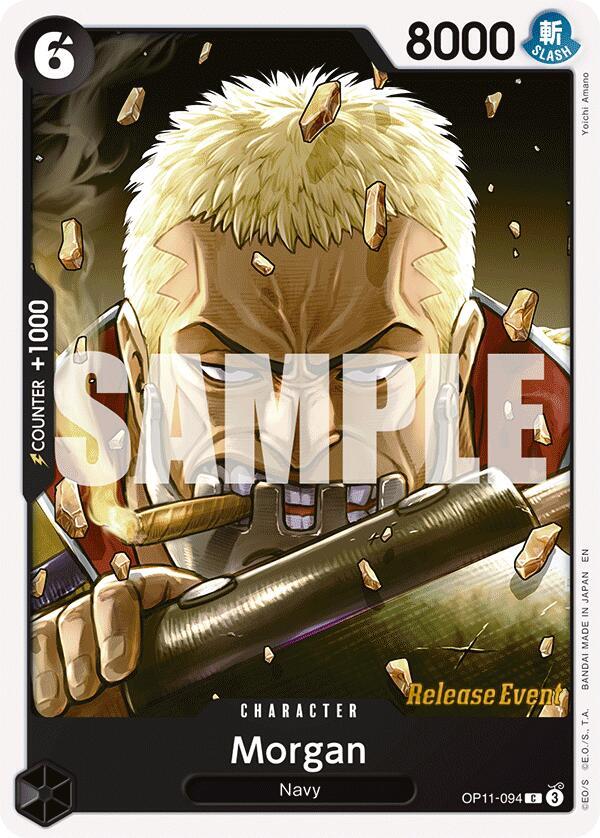 Morgan OP11-094 A Fist of Divine Speed Release Event Cards Card