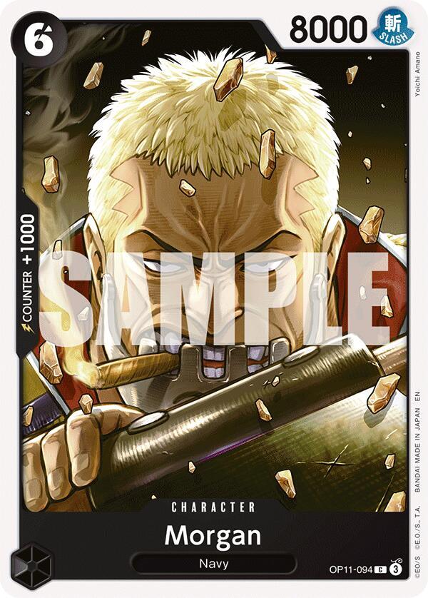 Morgan OP11-094 A Fist of Divine Speed Card