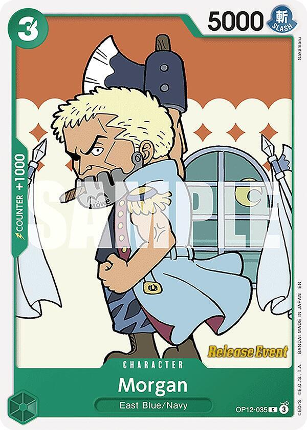 Morgan OP12-035 Legacy of the Master Release Event Cards Card