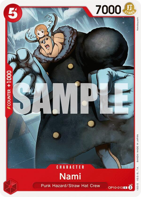 Nami (013) OP10-013 Royal Blood Card