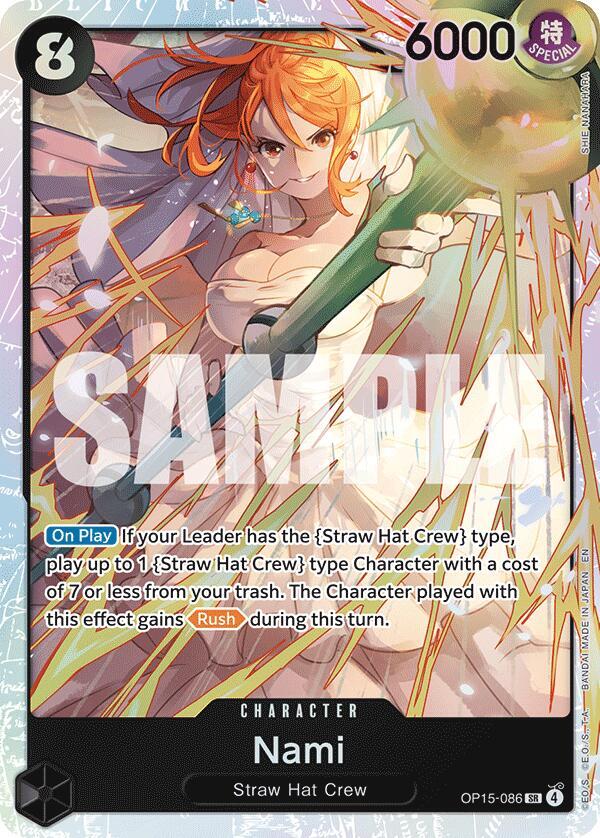 Nami (OP15-086) OP15-086 Adventure on Kami's Island Card