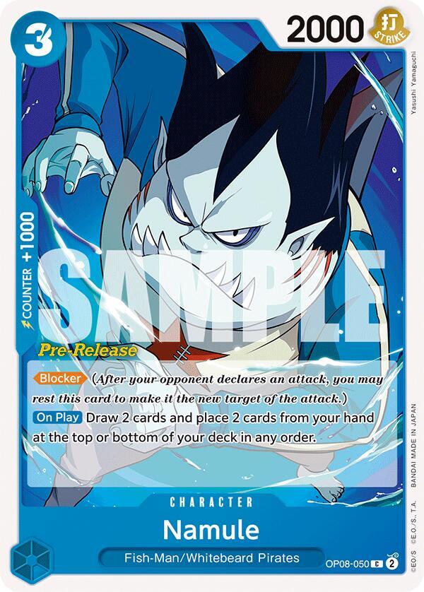 Namule OP08-050 Two Legends Pre-Release Cards Card