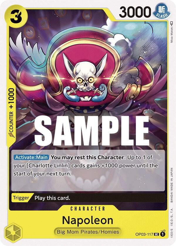 Napoleon OP03-117 Pillars of Strength Card