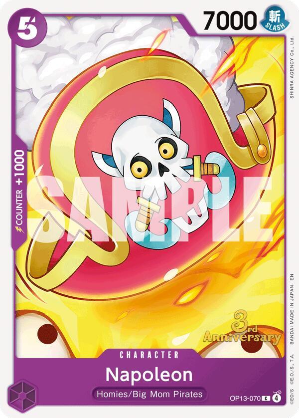 Napoleon OP13-070 Carrying On His Will: 3rd Anniversary Tournament Cards Card