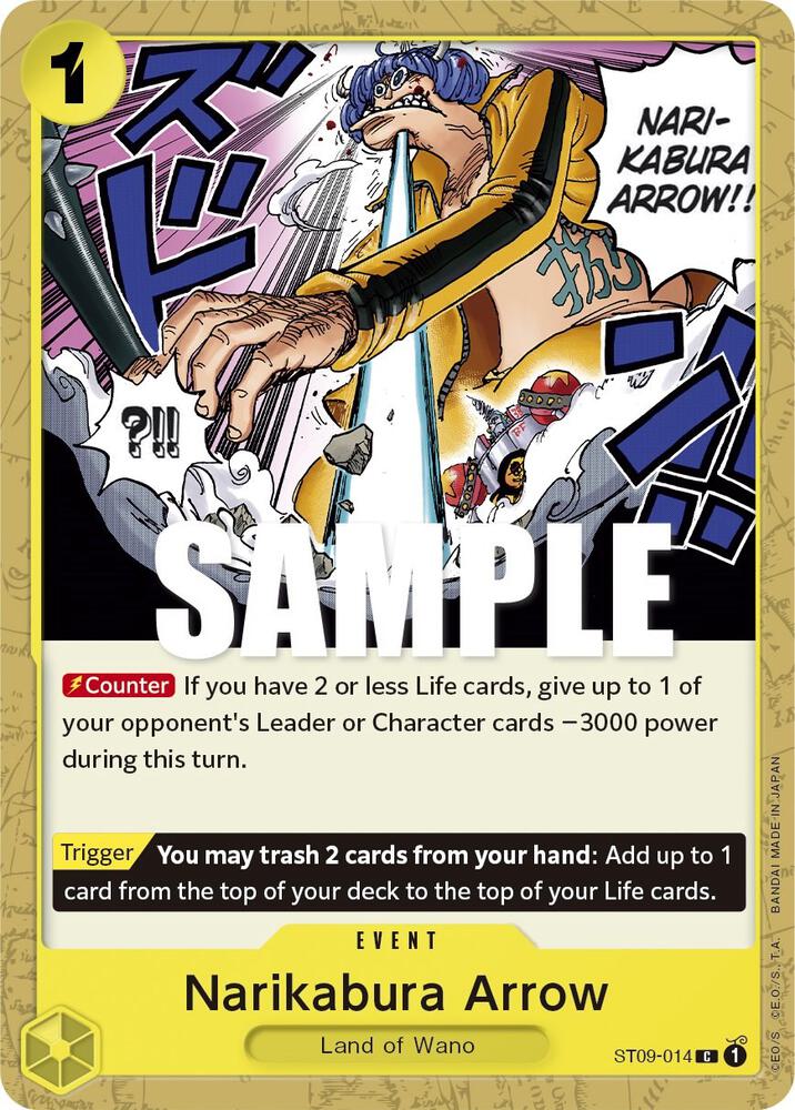 Narikabura Arrow ST09-014 Starter Deck 9: Yamato Card