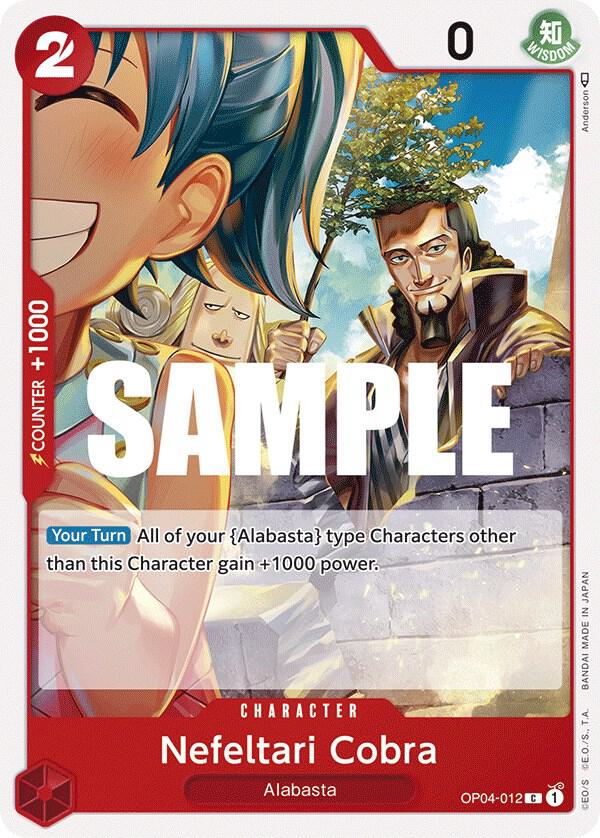 Nefeltari Cobra OP04-012 Kingdoms of Intrigue Card
