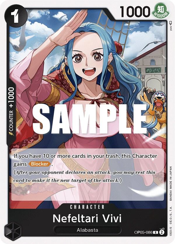 Nefeltari Vivi OP05-086 Awakening of the New Era Card