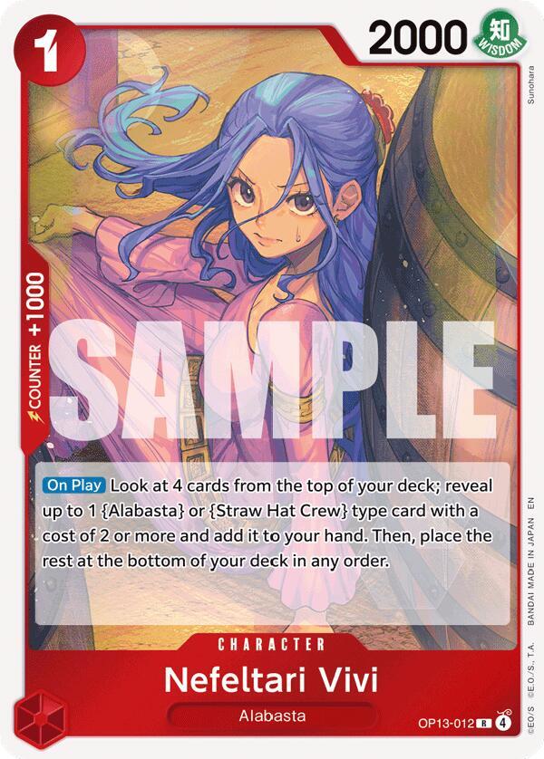 Nefeltari Vivi OP13-012 Carrying On His Will Card