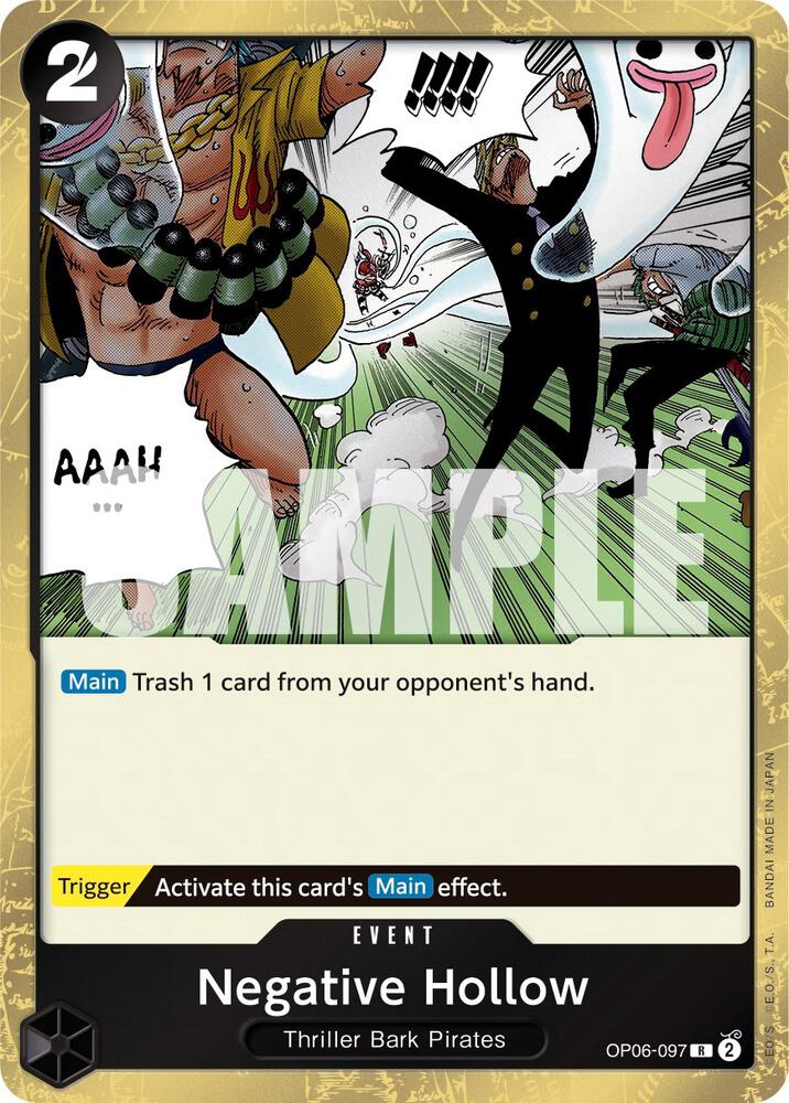 Negative Hollow OP06-097 Wings of the Captain Card