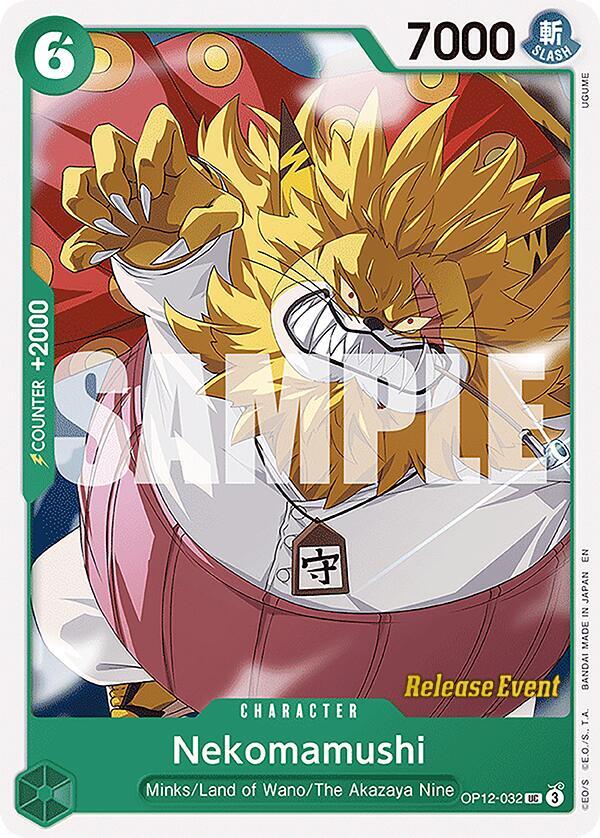 Nekomamushi OP12-032 Legacy of the Master Release Event Cards Card
