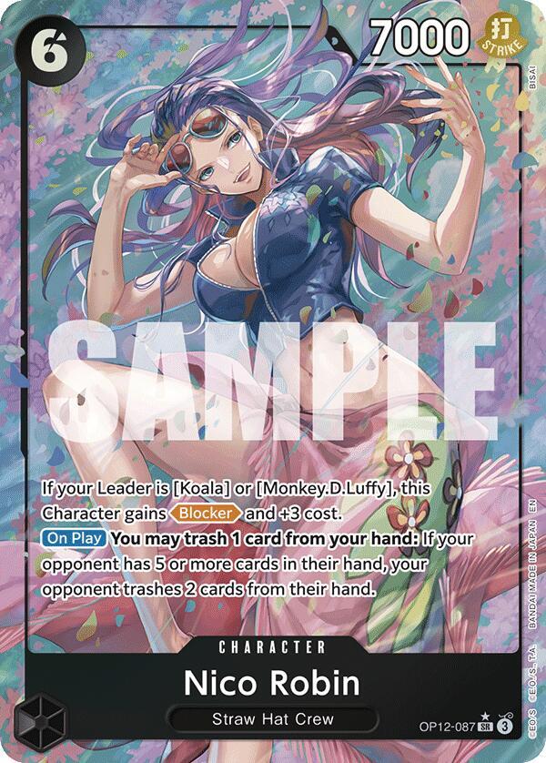 Nico Robin (Alternate Art) OP12-087 Legacy of the Master Card
