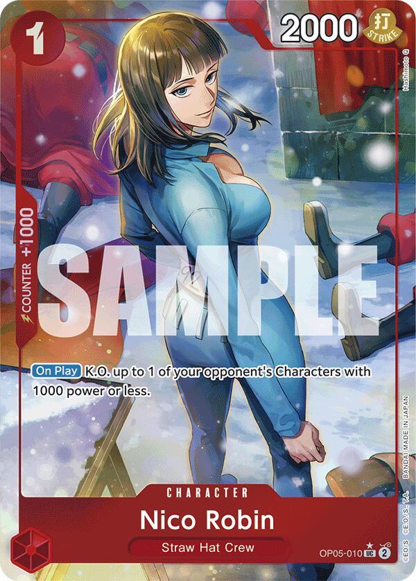 Nico Robin (Full Art) OP05-010 Premium Booster -The Best- Card