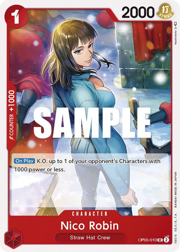 Nico Robin OP05-010 Awakening of the New Era Card