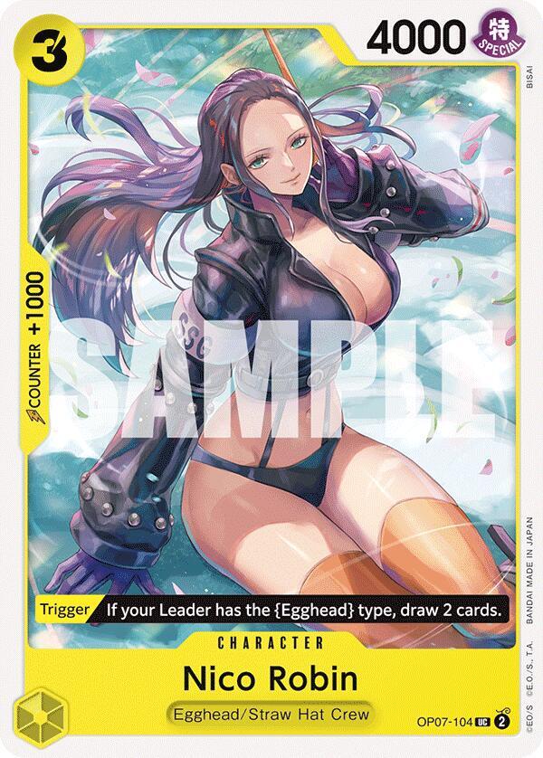 Nico Robin OP07-104 500 Years in the Future Card