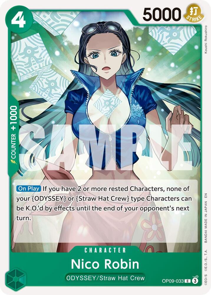 Nico Robin - OP09-033 (Reprint) OP09-033 Premium Booster -The Best- Vol. 2 Card