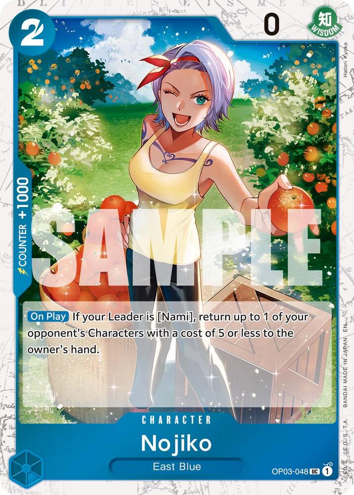 Nojiko (Pirate Foil) OP03-048 Premium Booster -The Best- Vol. 2 Card