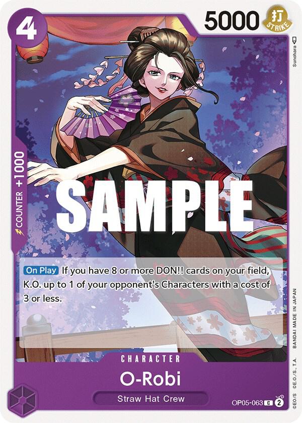 O-Robi OP05-063 Awakening of the New Era Card