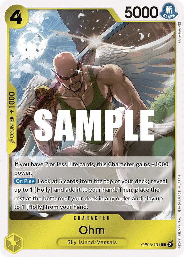Ohm OP05-101 Awakening of the New Era Card